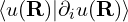 \langle u(\mathbf{R}) | \partial_i u(\mathbf{R}) \rangle